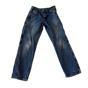 Dickies Men's Carpenter Jeans Blue Denim Workwear Utility Pants Made in Mexico‎